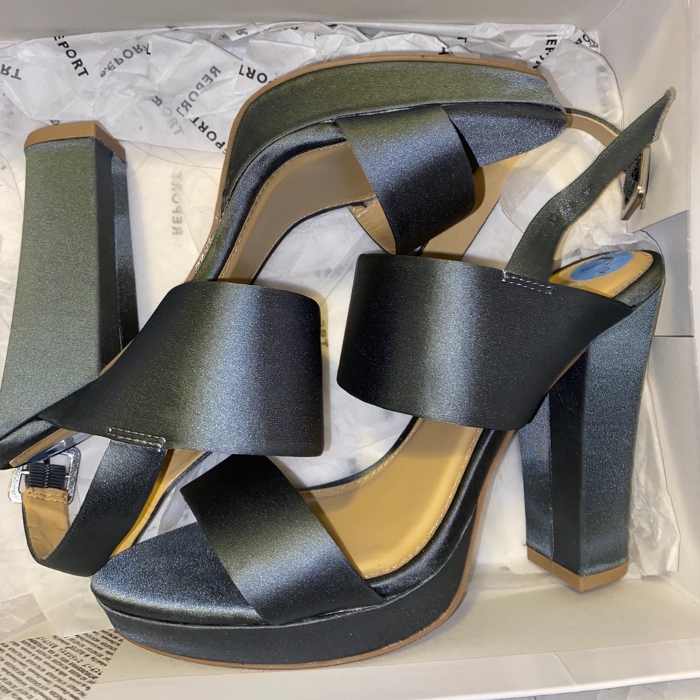 Double strap high heels